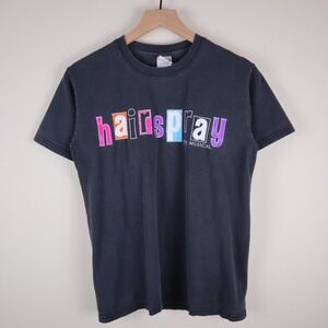 Vintage Hairspray The‎ Musical Shirt Black Adult Small 18x24.5